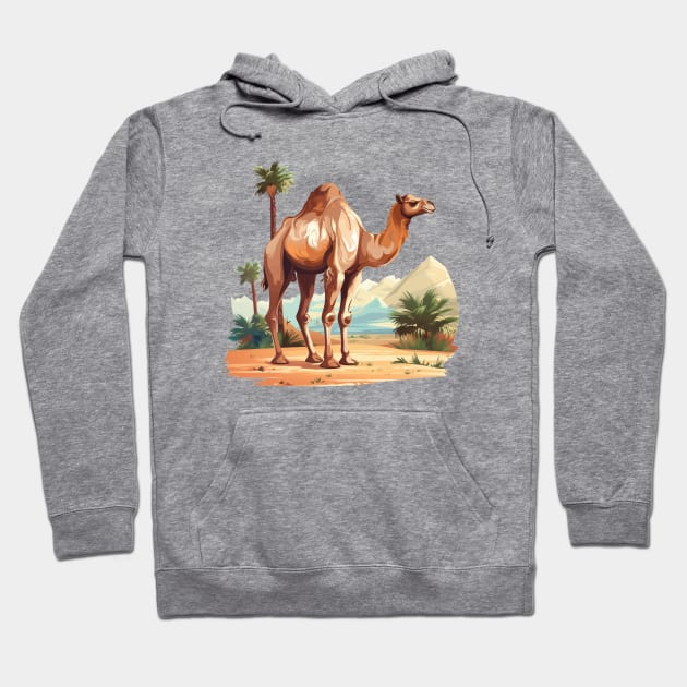 Desert Camel Hoodie by zooleisurelife